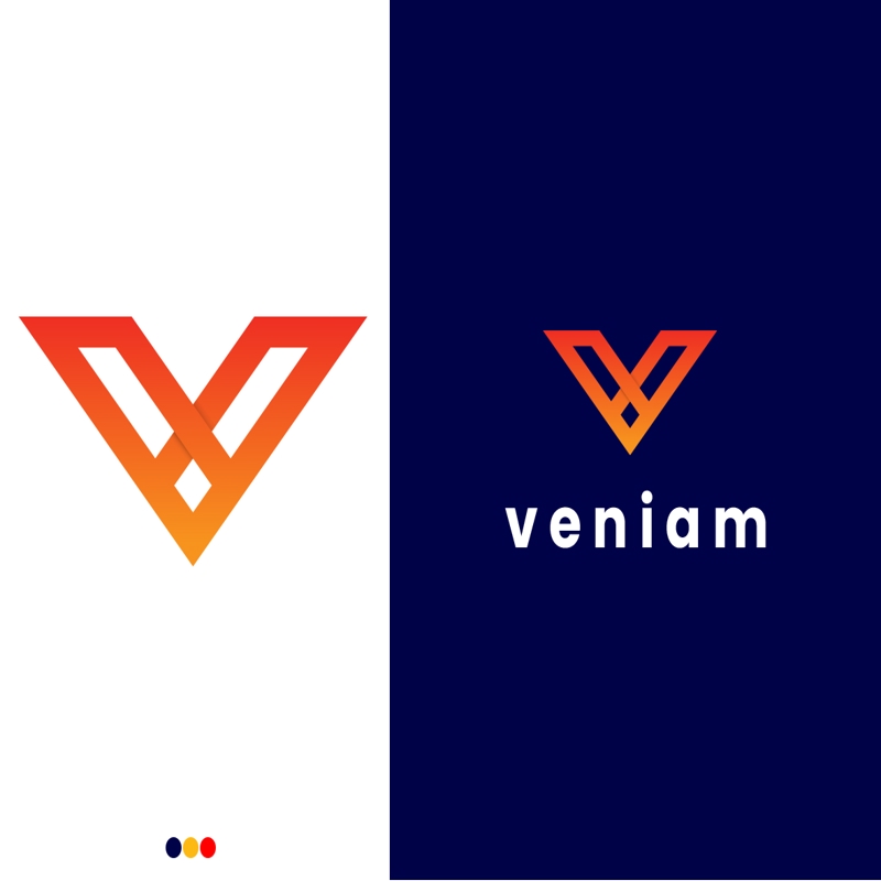 فایل قالب لوگوی حرف V - Letter V Logo Template