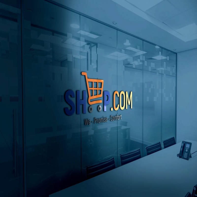 فایل الگوی طراحی لوگو برای فروشگاه آنلاین - Logo Design Template for Online Store