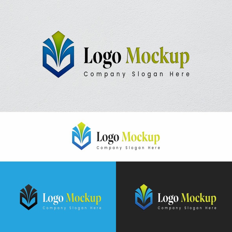 فایل پیش نمایش لوگو (موکاپ) - Logo Preview Mockup