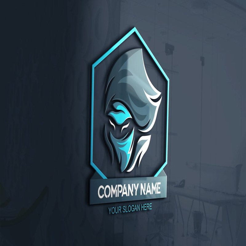 فایل قالب لوگو برای بازی - Logo Template for Gaming