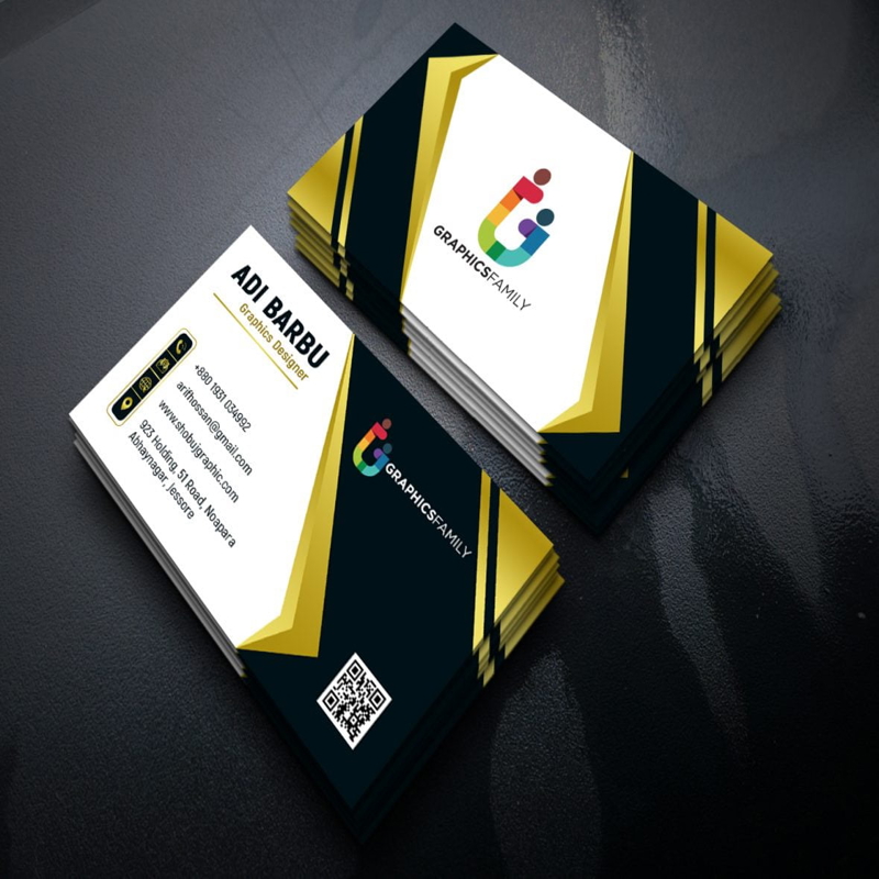 فایل طرح لایه باز کارت ویزیت لوکس PSD - Luxurious Business Card Design PSD Template