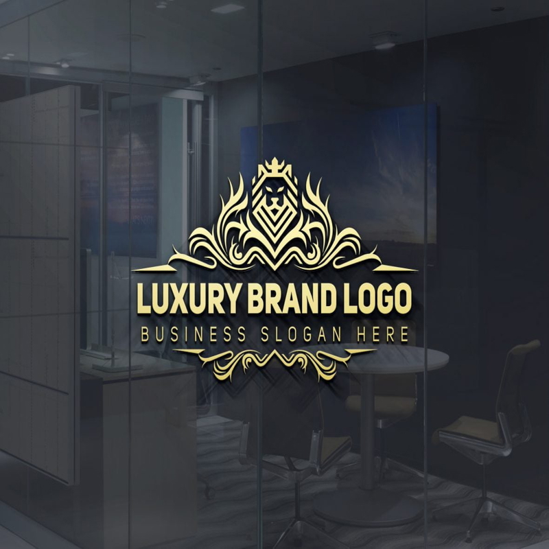 فایل طراحی لوگو برند لوکس - Luxury Brand Logo Design