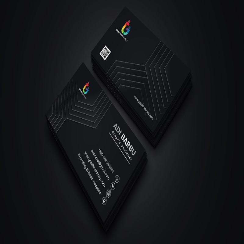 فایل طراحی کارت ویزیت لوکس برای حرفه‌ای‌ها - Luxury Business Card Template Design for Professionals