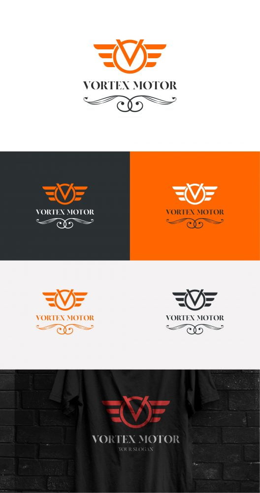 فایل لوگو ماشین لوکس - Luxury Motor Car Logo