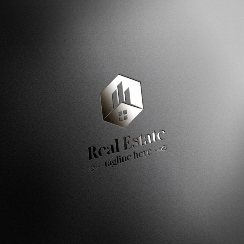 فایل مفهوم لوگوی املاک لوکس - Luxury Real Estate Logo Concept