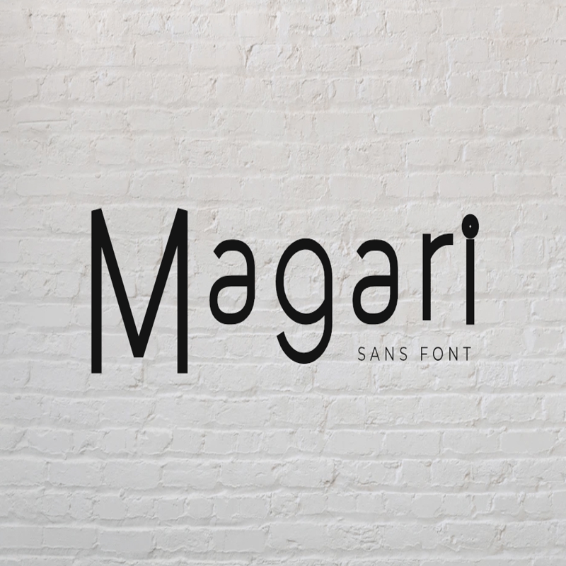 فایل خانواده فونت Magari - Magari Font Family