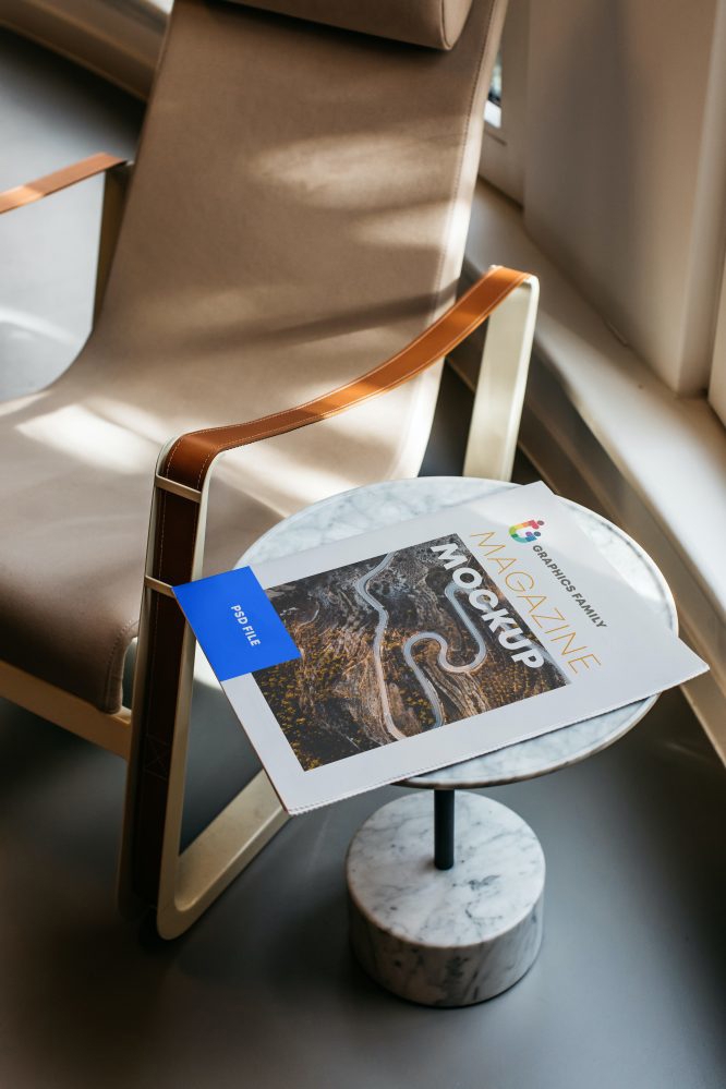 فایل ماکت طراحی مجله - Magazine Design Mockup
