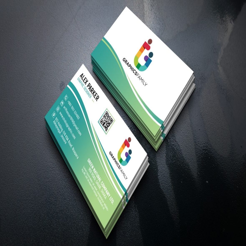 فایل الگوی کارت ویزیت تحقیقات بازار - Market Research Business Card Template