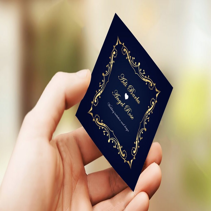 فایل طرح کارت دعوت عروسی مینی PSD - Mini Wedding Invitation Design PSD