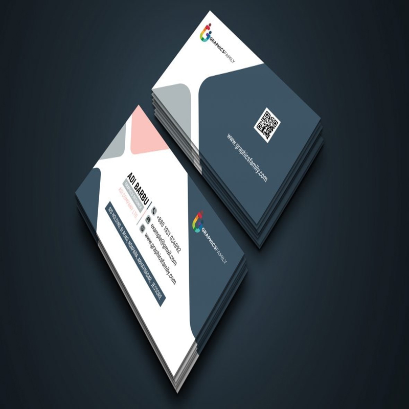 فایل طراحی کارت ویزیت مدرن مینیمال - Minimal Modern Business Card Design