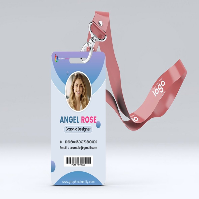 فایل طراحی کارت شناسایی مدرن و تمیز - Modern and Clean Id Card Design