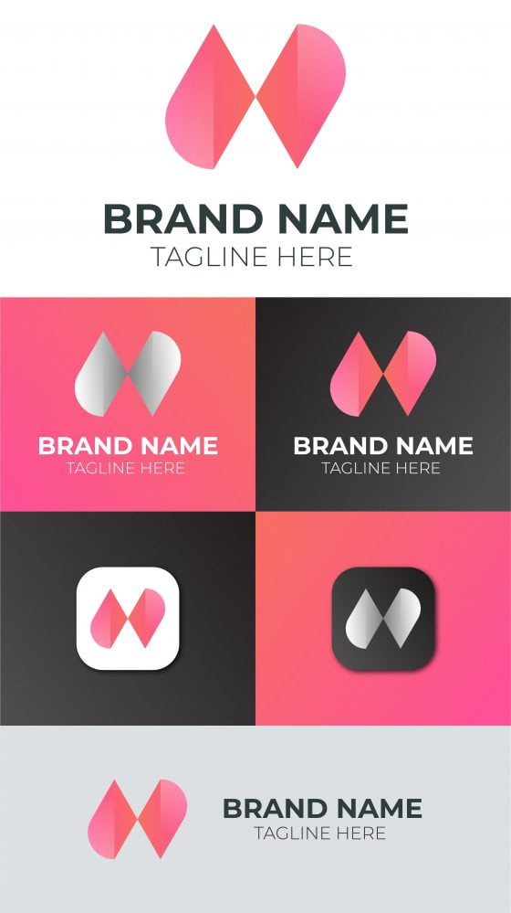 فایل طراحی لوگو با حرف N مدرن - Modern N Letter Logo Design