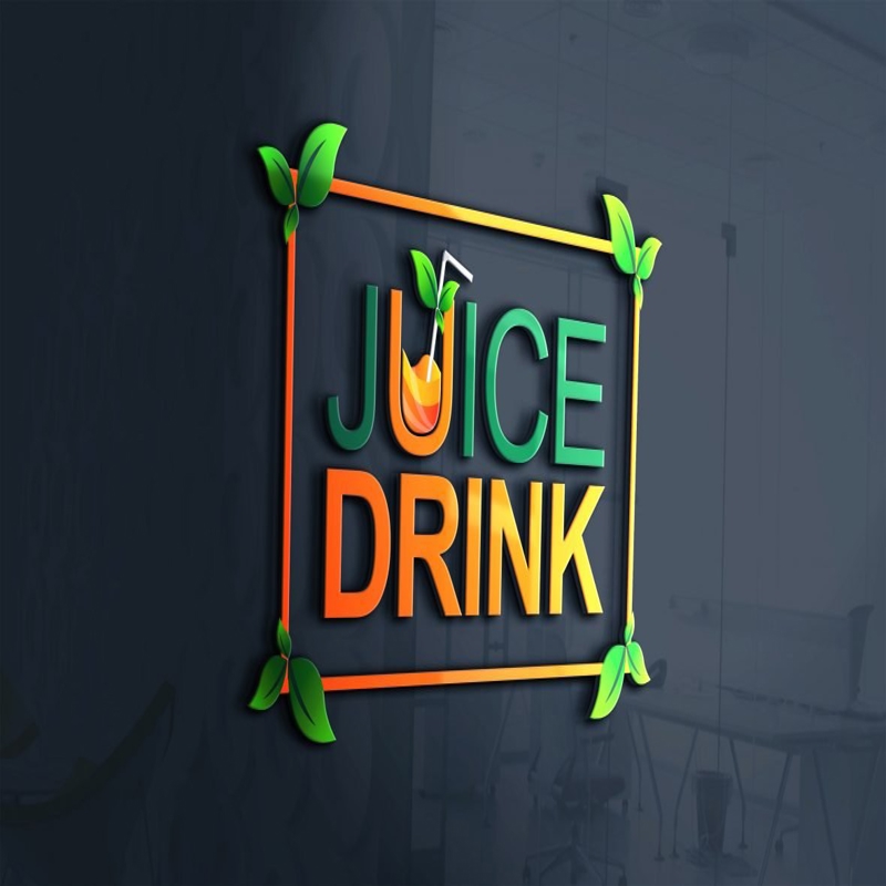 فایل طراحی لوگو شرکت آبمیوه طبیعی - Natural Juice Company Logo Design