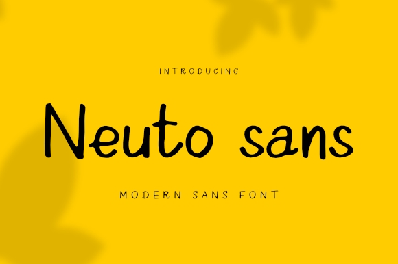 فایل فونت نوتو سنس - Neuto Sans font