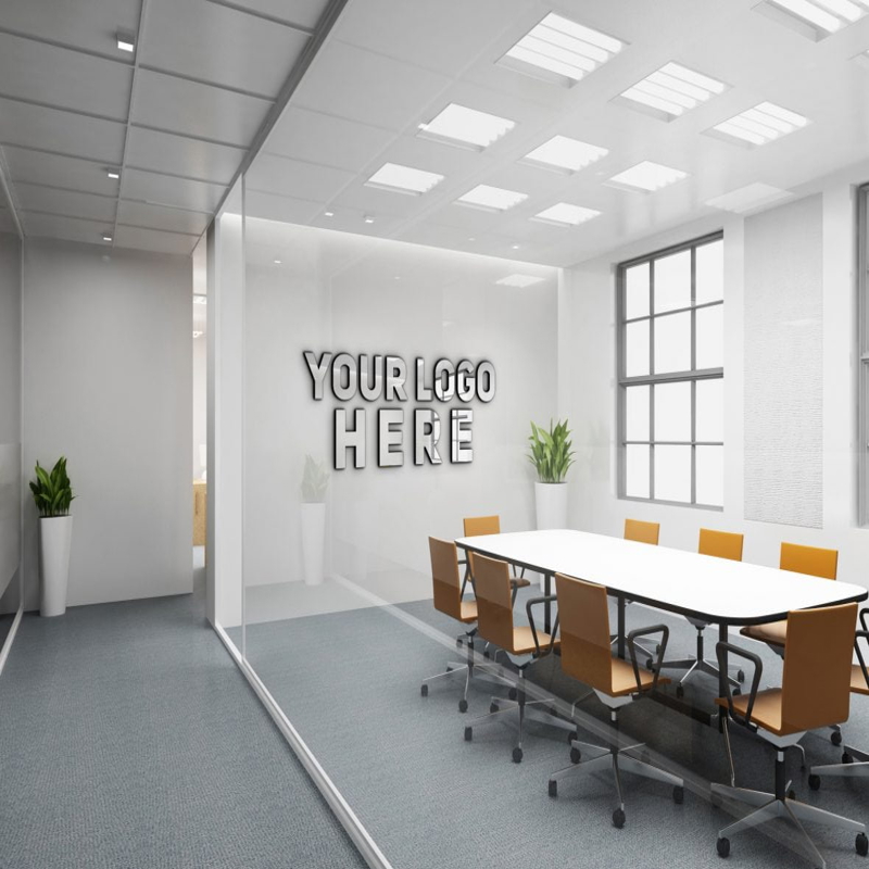 فایل موکاپ لوگو اداری - Office Logo Mockup