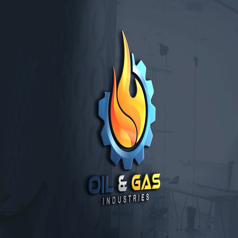 فایل طراحی لوگو شرکت نفت و گاز - Oil & Gas Industries Logo Design