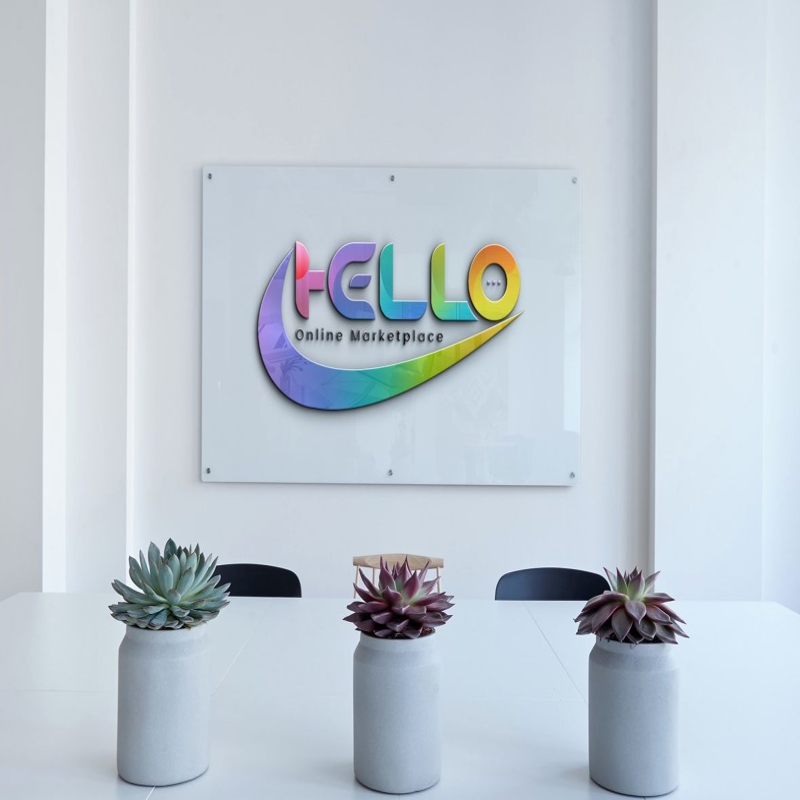 فایل طراحی لوگو فروشگاه آنلاین - Online Marketplace Logo Design