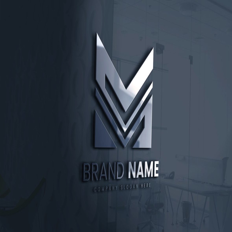 فایل لوگو حرف M وکتور وکتور لوگو و آیکن - Overlay letter m logo design template vector image