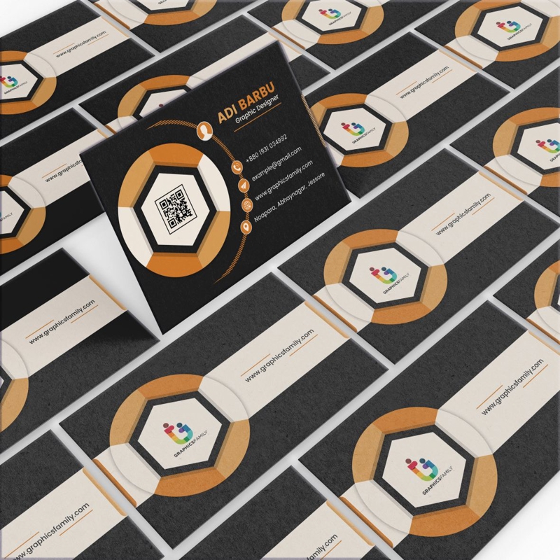 فایل الگوی طراحی کارت ویزیت حرفه ای و خلاق - Professional And Creative Business Card Design Template