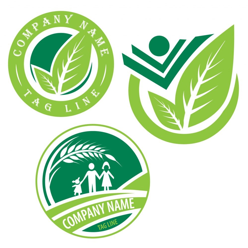 فایل لوگو حرفه ای مراقبت از محیط زیست - Professional Environment Care Logo
