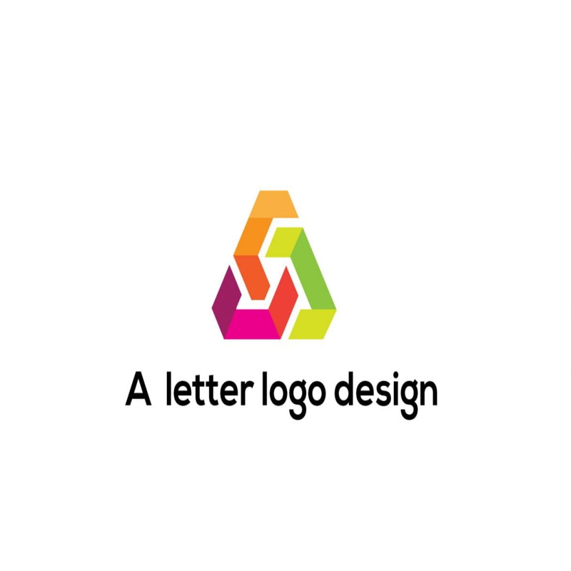 فایل طراحی لوگو حرفه ای حرف A - Professional Letter A Logo Design