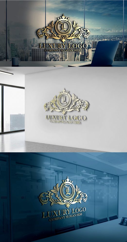 فایل دانلود قالب طراحی لوگو لوکس حرفه ای - Professional Luxury Logo Design Template Download