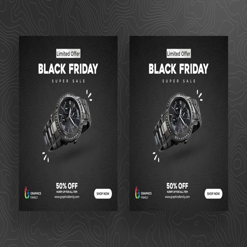 فایل بنر تبلیغاتی فروش حرفه ای برای اینستاگرام - Professional Sale Advertising Banner for Instagram