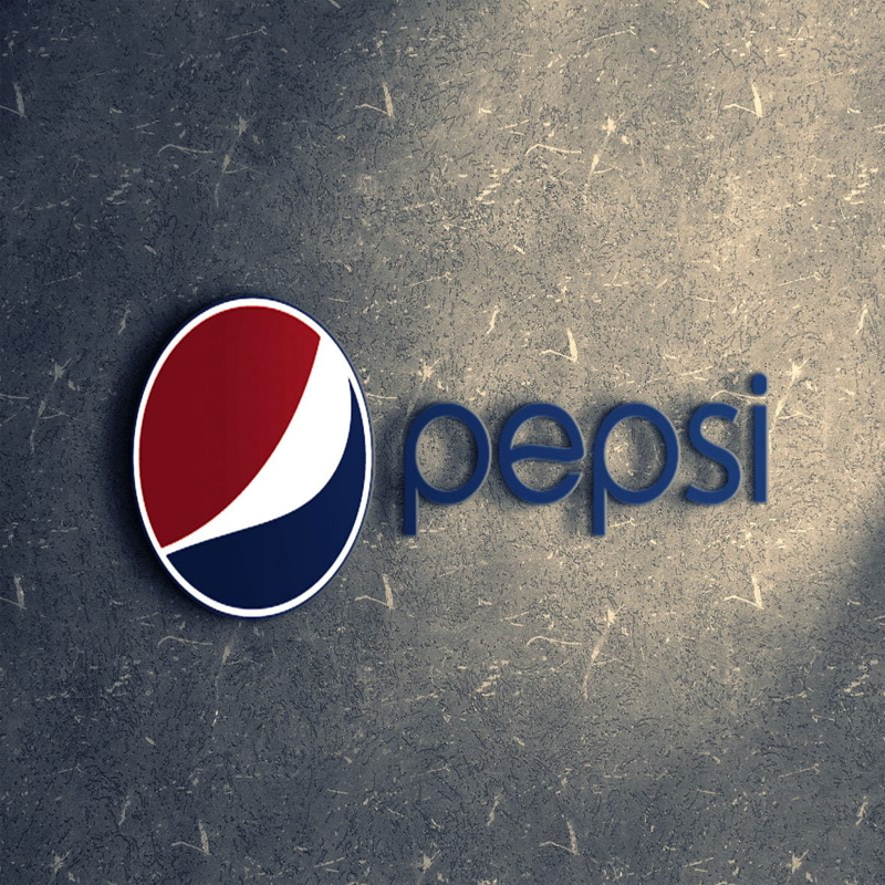 فایل الگوی ماک‌آپ لوگوی سه‌بعدی دیوار واقع‌گرایانه - Realistic Wall 3D Logo Mockup Template
