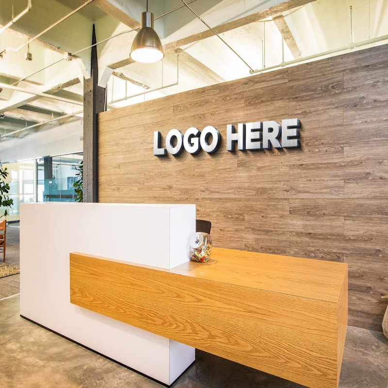 فایل ماکت میز پذیرش - Reception Desk Mockup