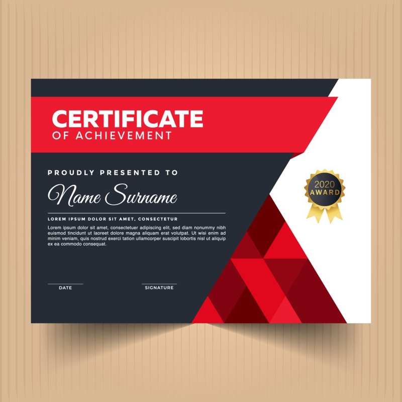 فایل الگوی دیپلم تقدیر - Recognition Diploma Template