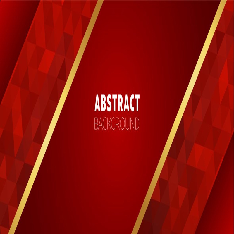 فایل پس زمینه قرمز با خطوط طلایی - Red with Golden Lines Background