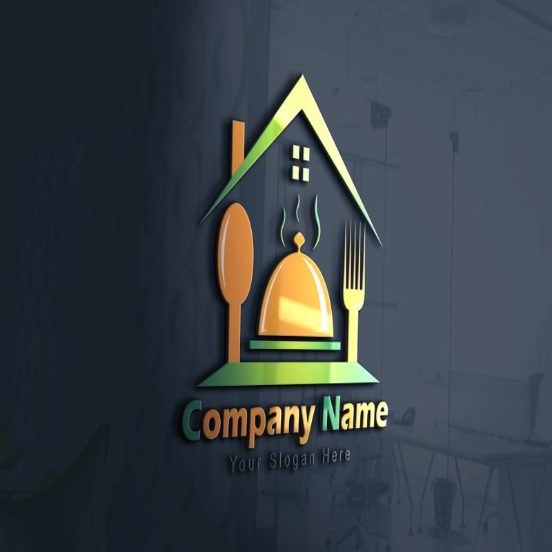 فایل الگوی طراحی لوگوی رستوران - Restaurant Logo Design Template