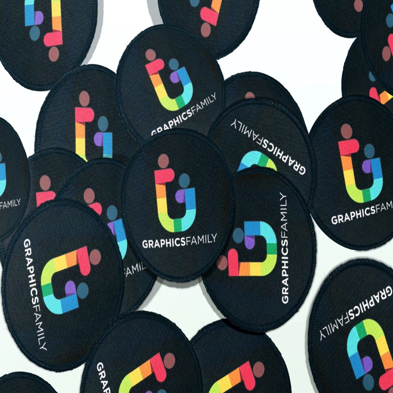 فایل موکاپ لوگو استیکرهای گرد - Round Stickers Logo Mockup