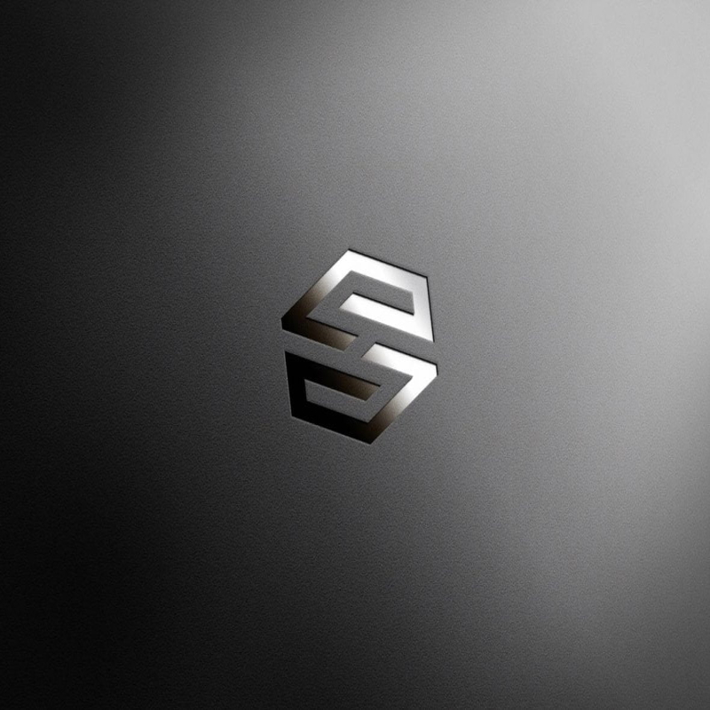 فایل لوگو مونوگرام SH - SH Monogram Logo