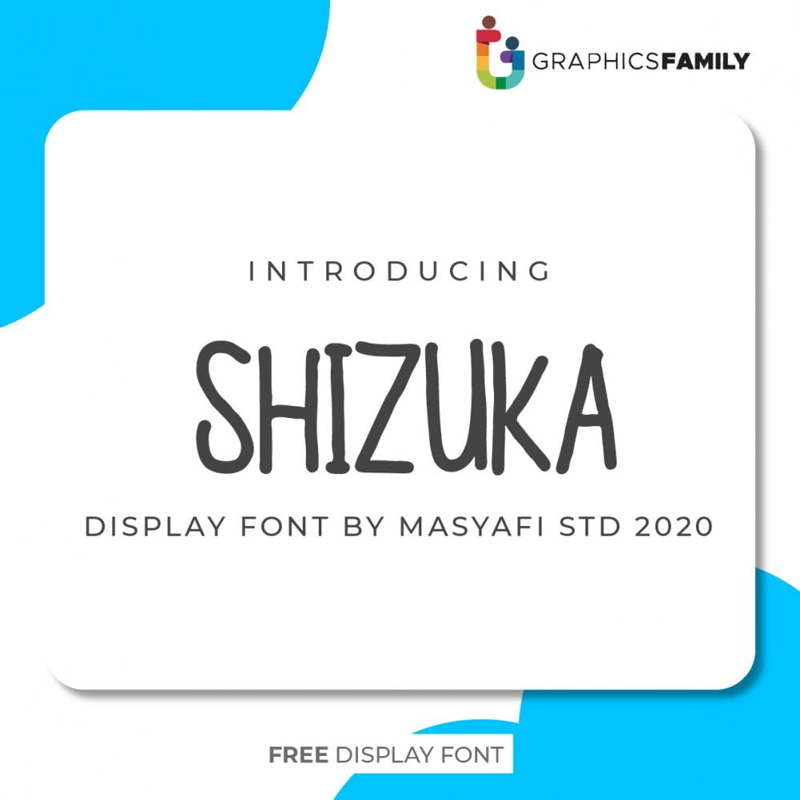 فایل فونت شیزوکا - Shizuka Font