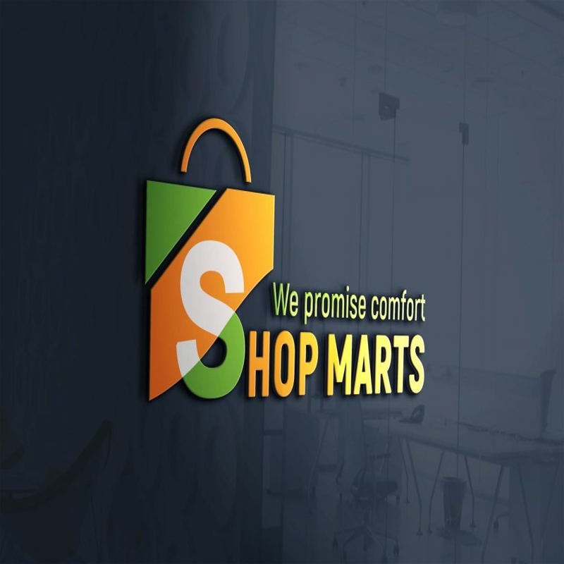 فایل دانلود طرح لایه باز لوگو فروشگاه (psd) - Shopping Logo psd Template Download
