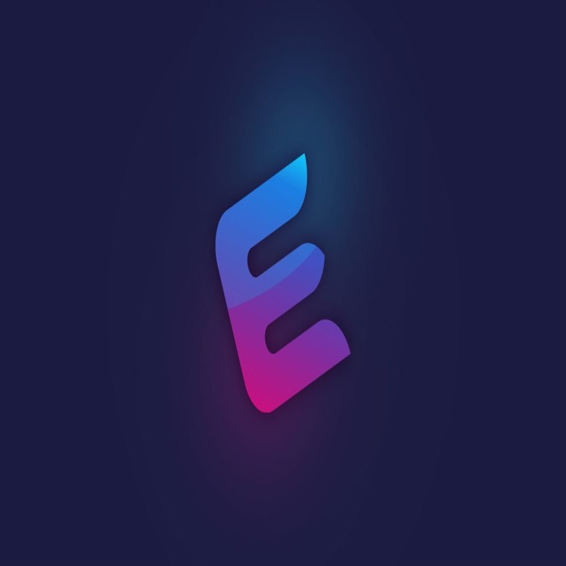 فایل طراحی لوگو با حرف E ساده - Simple Letter E Logo Design