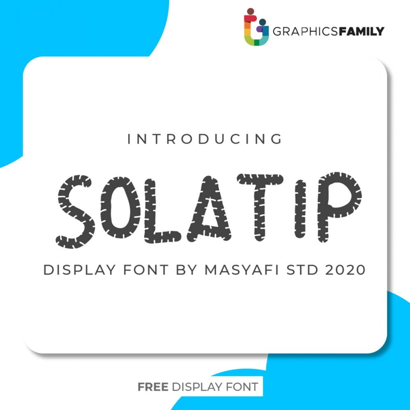 فایل فونت سولاتیپ - Solatip Font