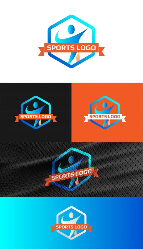فایل دانلود لوگو ورزشی با فرمت AI - Sports Logo .Ai Download