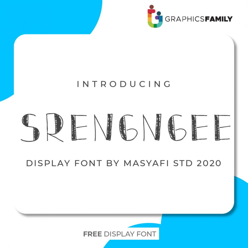 فایل فونت سرنگگی - Srengngee Font
