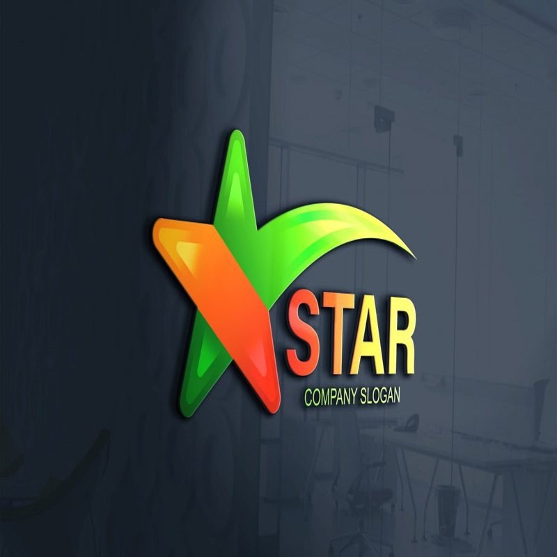 فایل طراحی لوگو ستاره - Star Logo Design