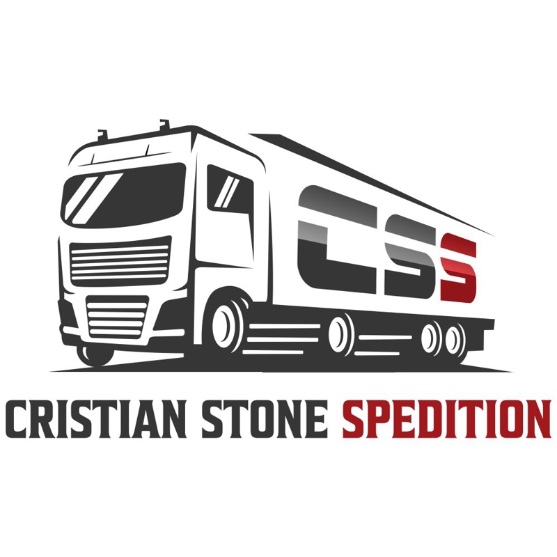 فایل قالب لوگوی شرکت حمل و نقل سنگ اسپیدیشن - Stone Transport Spedition Company Logo Template