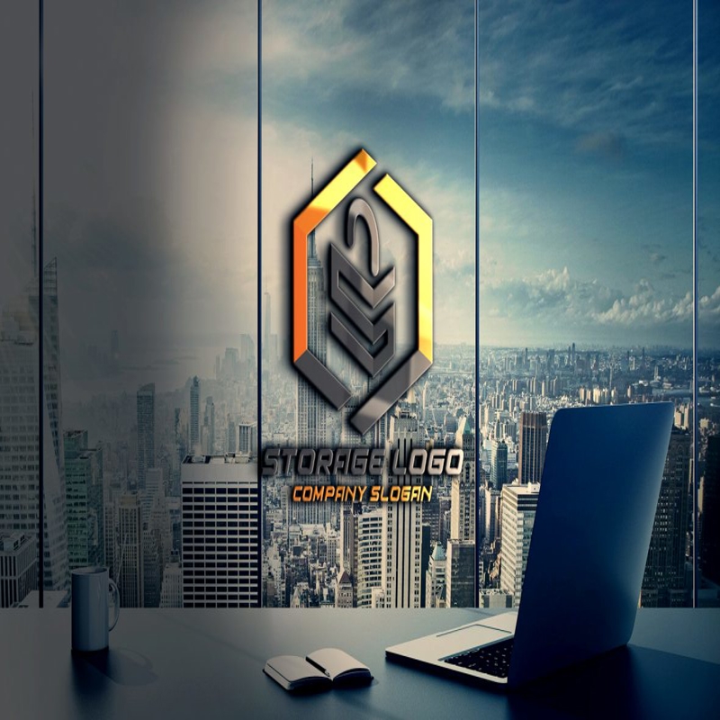 فایل دانلود قالب طراحی لوگو انبارداری - Storage Logo Design Template Download