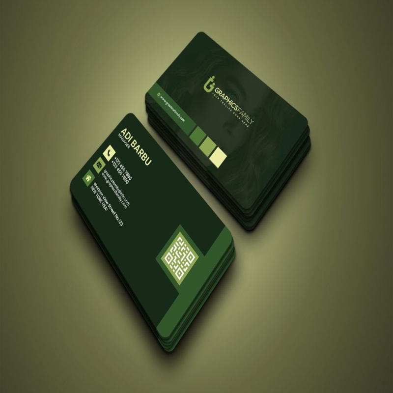 فایل کارت ویزیت شرکتی شیک - Stylish Corporate Business Card