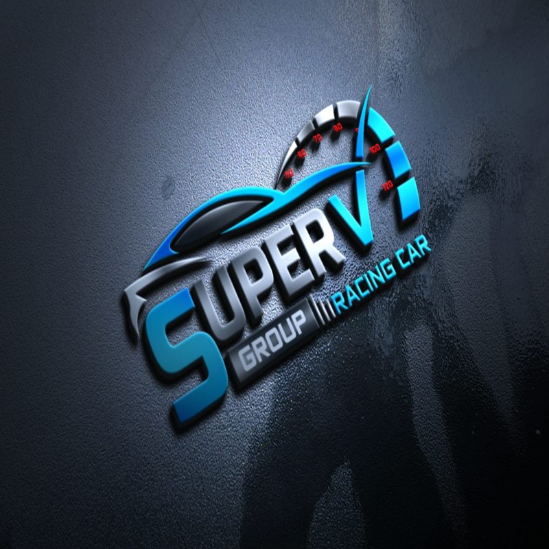 فایل قالب لوگوی سوپر ماشین - Super Car Logo Template