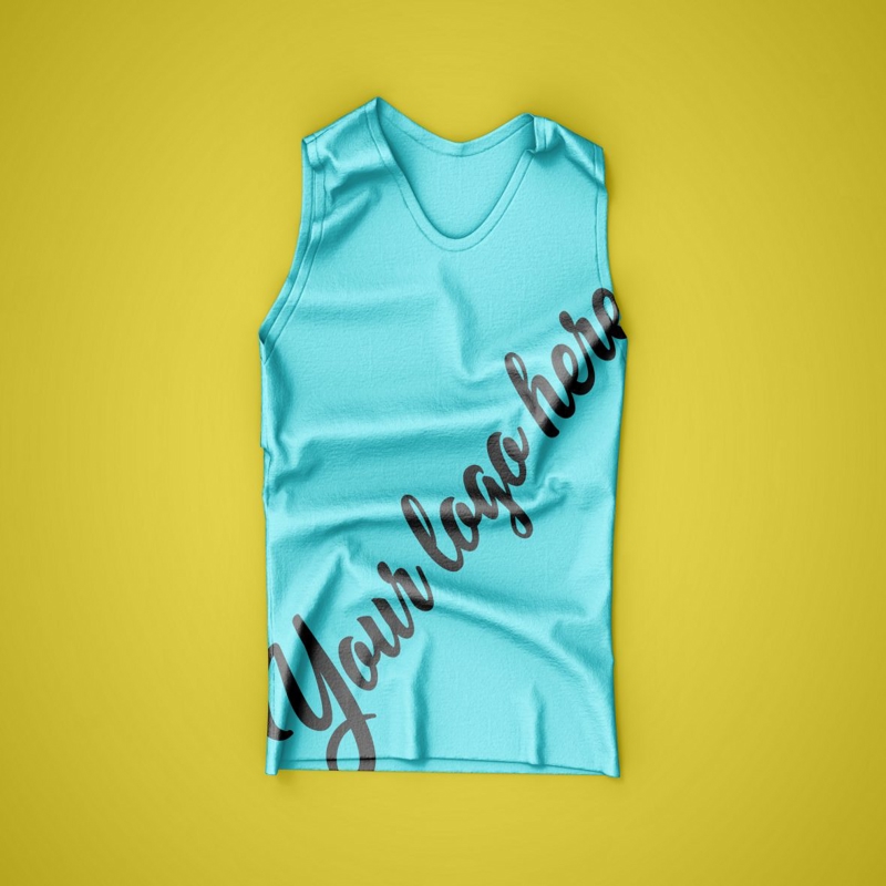 فایل ماکت تاپ - Tank Top Mockup
