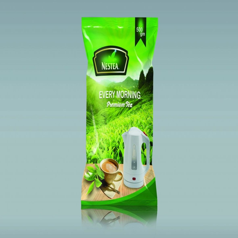 فایل قالب PSD طرح بسته بندی چای کیسه ای - Tea Bag Packaging Design PSD Template