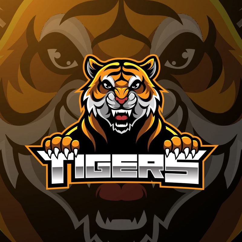 فایل طلسم لوگوی ببر - Tiger Logo Mascot