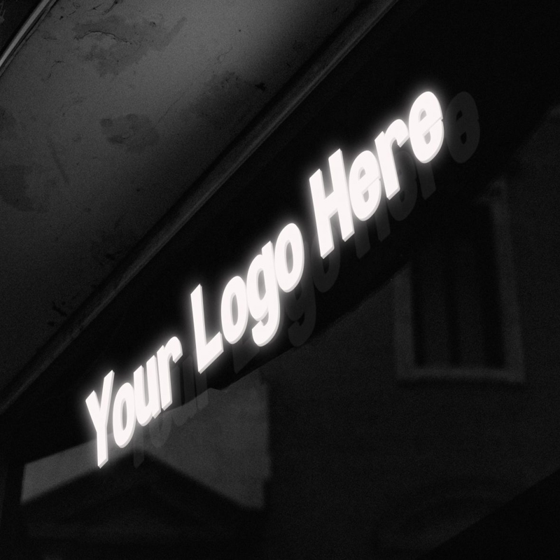 فایل موکاپ لوگو عکس علامت تجاری - Trademark Sign Photo Logo Mockup