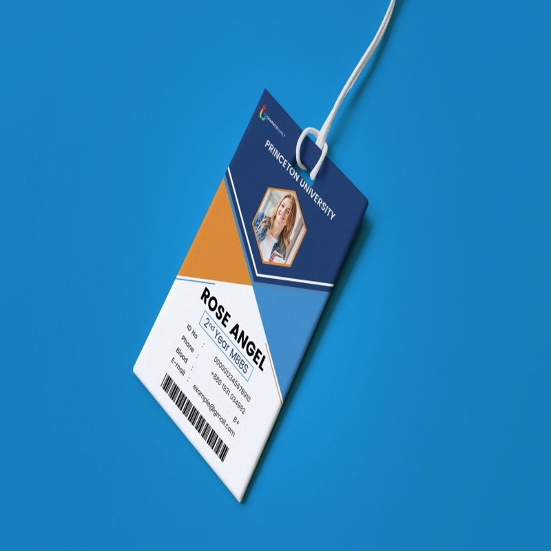 فایل الگوی کارت شناسایی دانشگاه - University Id Card Template